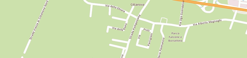 Mappa della impresa bulla bruno a MODENA