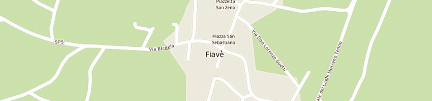 Mappa della impresa gosetti ferruccio a FIAVE 