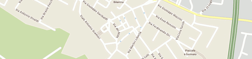 Mappa della impresa studio r 1 sas a CAMPOGALLIANO