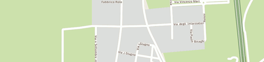 Mappa della impresa perati mario e c (snc) lavorazioni tubi e lamiere a ROLO