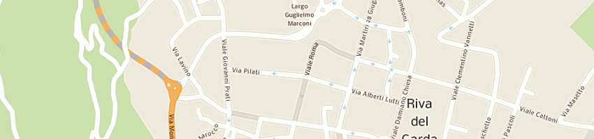 Mappa della impresa soc elaborazione dati di santi bruno e c sas a RIVA DEL GARDA