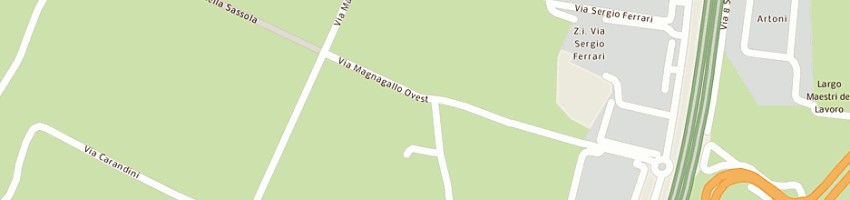 Mappa della impresa benatti gian luigi a CAMPOGALLIANO