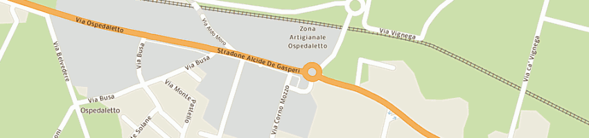 Mappa della impresa brunelli basilio a PESCANTINA