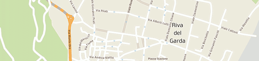 Mappa della impresa calyx di raffaelli manuela a RIVA DEL GARDA