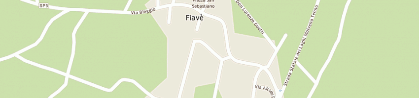 Mappa della impresa salone l piu' l style snc a FIAVE 