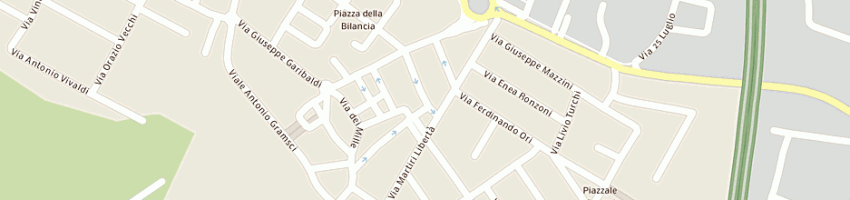 Mappa della impresa circolo sociale la quercia a CAMPOGALLIANO