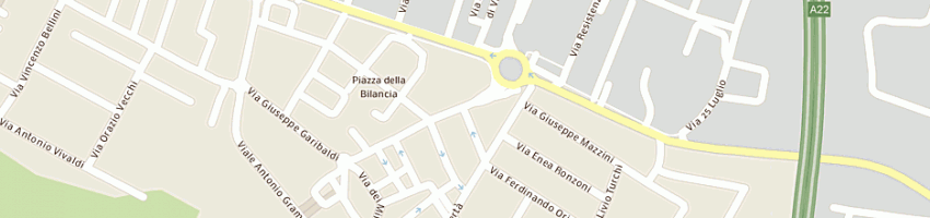 Mappa della impresa chiossi franco a CAMPOGALLIANO