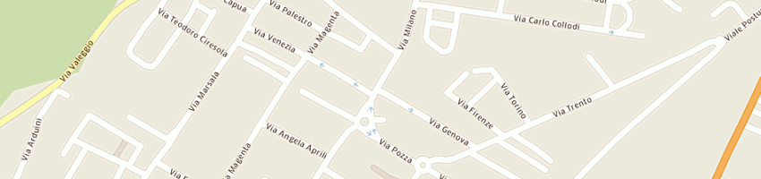 Mappa della impresa serpelloni michele a VILLAFRANCA DI VERONA