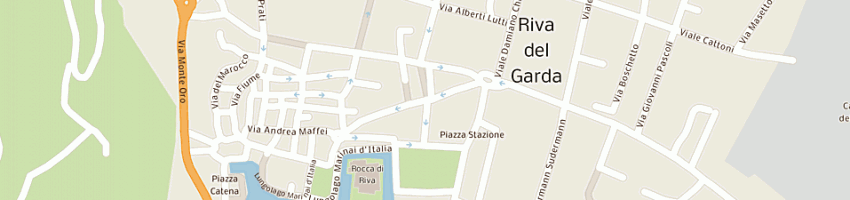Mappa della impresa salone martini marisa a RIVA DEL GARDA
