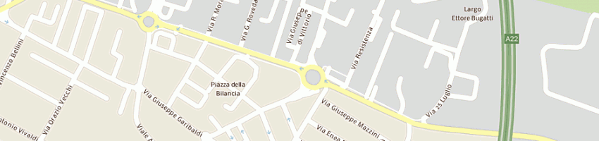 Mappa della impresa pergreffi di taroni giovanna e c snc a CAMPOGALLIANO