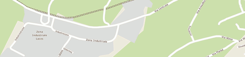 Mappa della impresa pedross karl spa a LACES