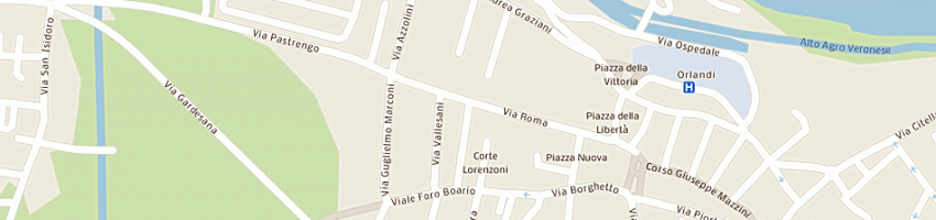 Mappa della impresa vantini renato a BUSSOLENGO