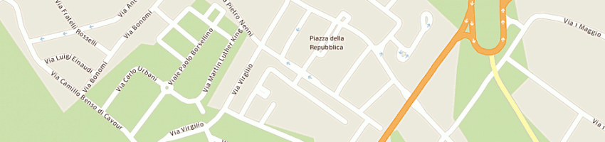 Mappa della impresa zini valter a SAN GIORGIO DI MANTOVA