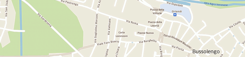 Mappa della impresa leoni lucio a BUSSOLENGO