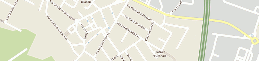 Mappa della impresa iotti gianni a CAMPOGALLIANO