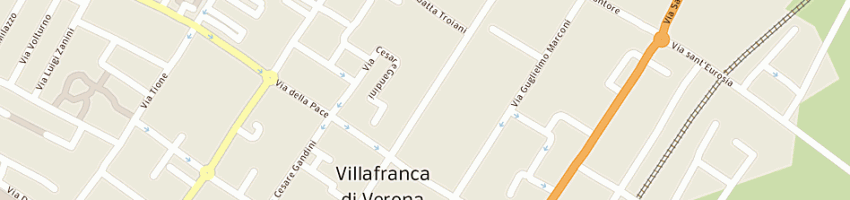 Mappa della impresa criv snc di grasso cristina e c a VILLAFRANCA DI VERONA