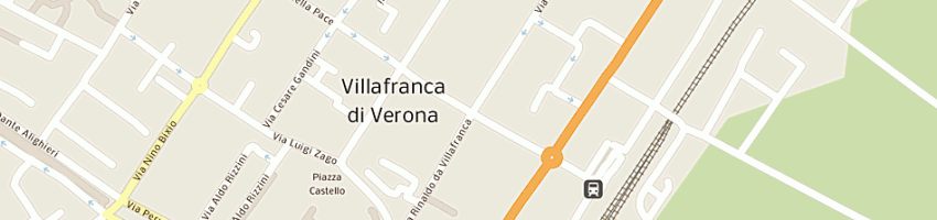 Mappa della impresa bar stazione sas di cordioli franca con sigla bar stazione sas a VILLAFRANCA DI VERONA