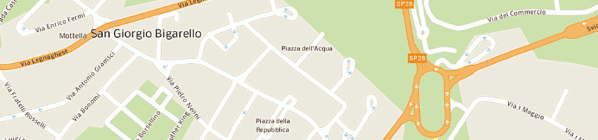Mappa della impresa bertelli fn srl a SAN GIORGIO DI MANTOVA