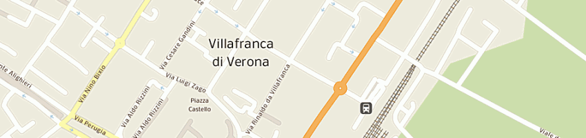 Mappa della impresa san rocco caffe' snc di zamperini loretta e c a VILLAFRANCA DI VERONA