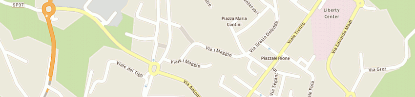 Mappa della impresa ferro di ferro maddalena e c sas a TRENTO