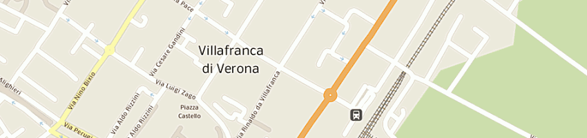 Mappa della impresa banca nazionale del lavoro a VILLAFRANCA DI VERONA
