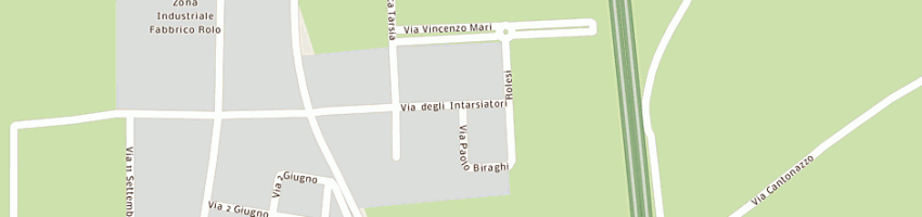 Mappa della impresa officina meccanica mecaf di folloni franco e negri rosa snc a ROLO