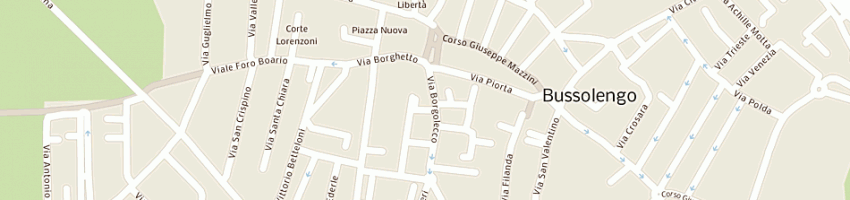 Mappa della impresa carli costruzioni (srl) a BUSSOLENGO
