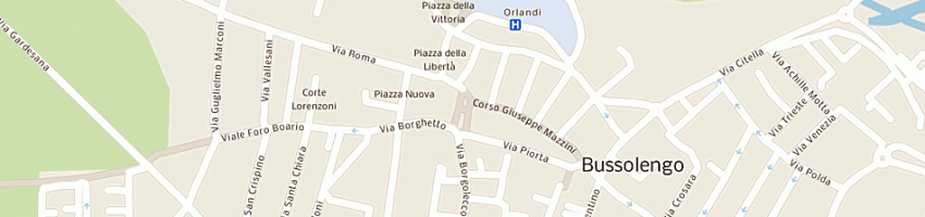 Mappa della impresa uniriscossioni spa a BUSSOLENGO