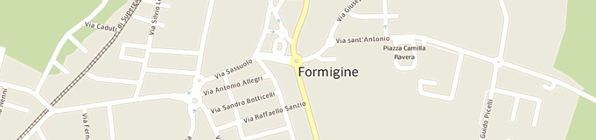 Mappa della impresa saraf zadeh sherafat moshen a FORMIGINE