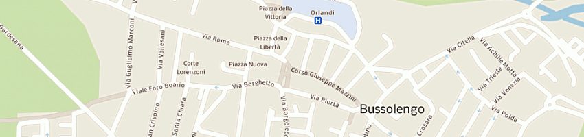 Mappa della impresa mazza paola a BUSSOLENGO