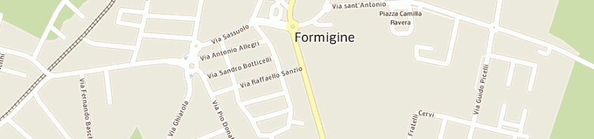 Mappa della impresa gasparini carla a FORMIGINE