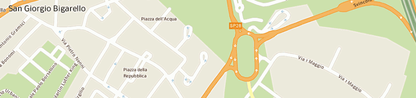 Mappa della impresa classhotel a SAN GIORGIO DI MANTOVA