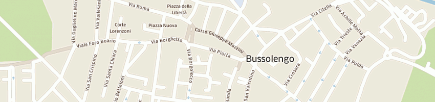 Mappa della impresa bipop-carire spa a BUSSOLENGO