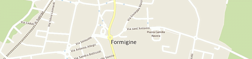 Mappa della impresa affilatura formiginese di martinelli alfredo a FORMIGINE