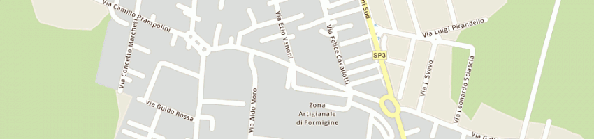Mappa della impresa levistone srl a FORMIGINE