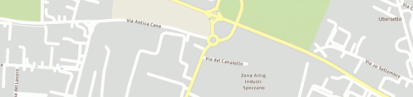Mappa della impresa flli veroni fu angelo - spa a MODENA