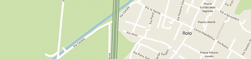 Mappa della impresa ristorante italo di becchi giuliano e bertani bice snc a REGGIO EMILIA