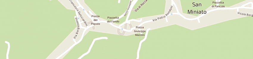 Mappa della impresa cuoificio otello a SAN MINIATO