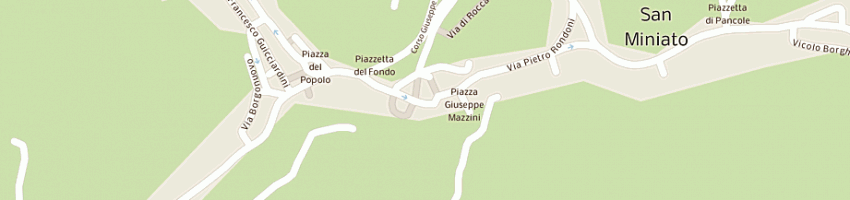 Mappa della impresa pettina' mario a SAN MINIATO