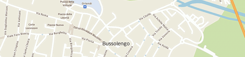 Mappa della impresa calzaturificio frl a BUSSOLENGO