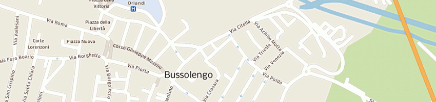 Mappa della impresa ridolfi primo luigi mobilificio a BUSSOLENGO