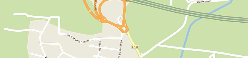 Mappa della impresa centro fiducia (srl) a SOMMACAMPAGNA
