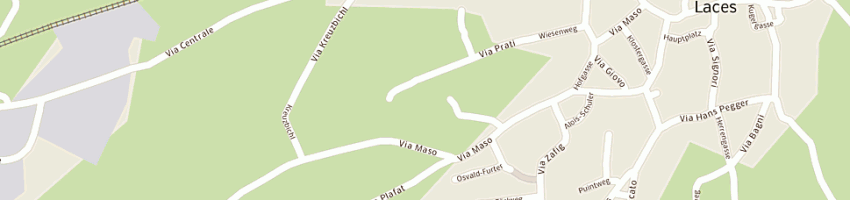 Mappa della impresa residence gritschhof a LACES