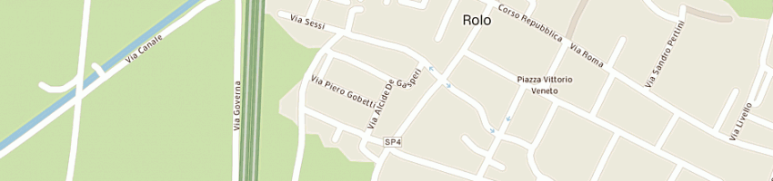 Mappa della impresa armili luigi a ROLO