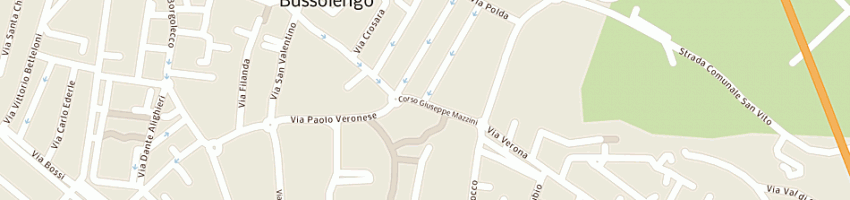 Mappa della impresa giambenini lorenzo a BUSSOLENGO