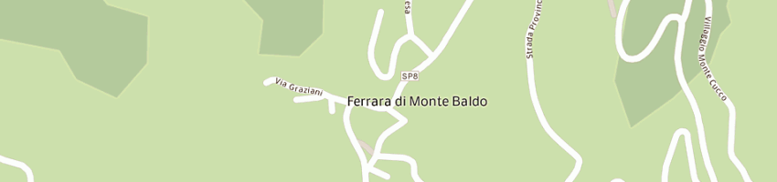 Mappa della impresa genziana srl a FERRARA DI MONTE BALDO