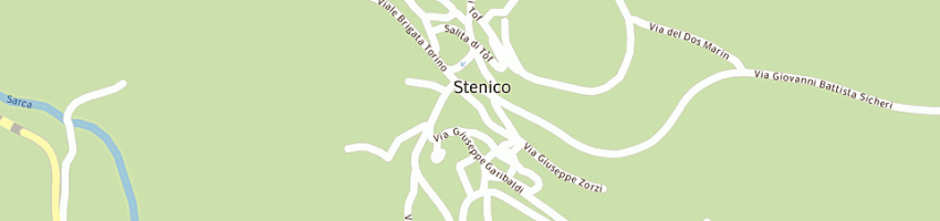 Mappa della impresa hair by donatella di franco donatella a STENICO