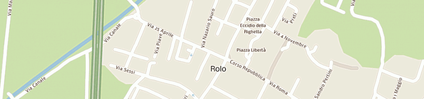 Mappa della impresa mantovani marco a ROLO