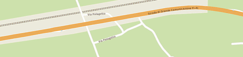 Mappa della impresa nanni fratelli sergio e marcello (snc) a SAN MINIATO