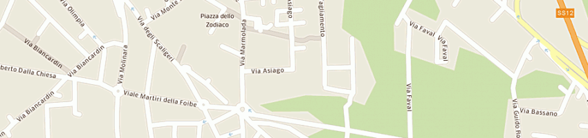 Mappa della impresa evangelisti gilberto a BUSSOLENGO